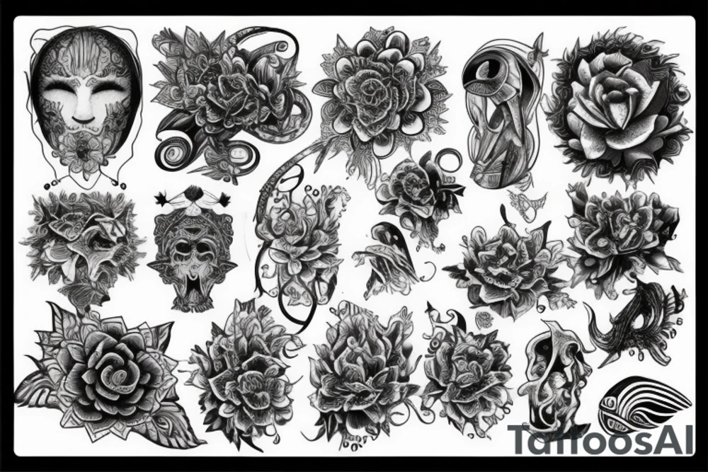 Intricate tattoo idea