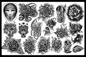 Intricate tattoo idea