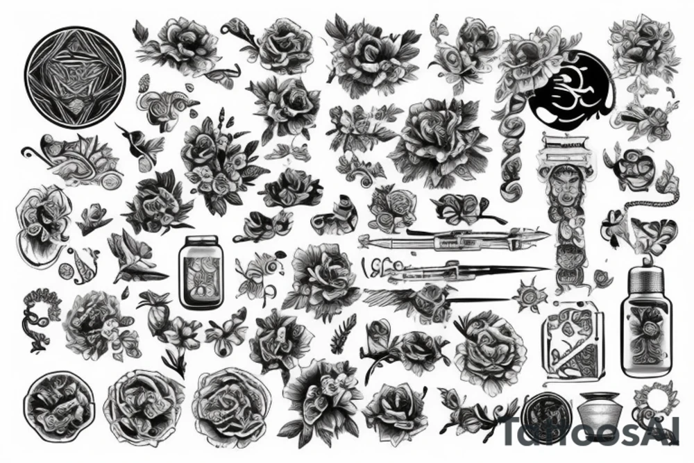 Intricate tattoo idea