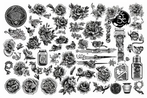 Intricate tattoo idea