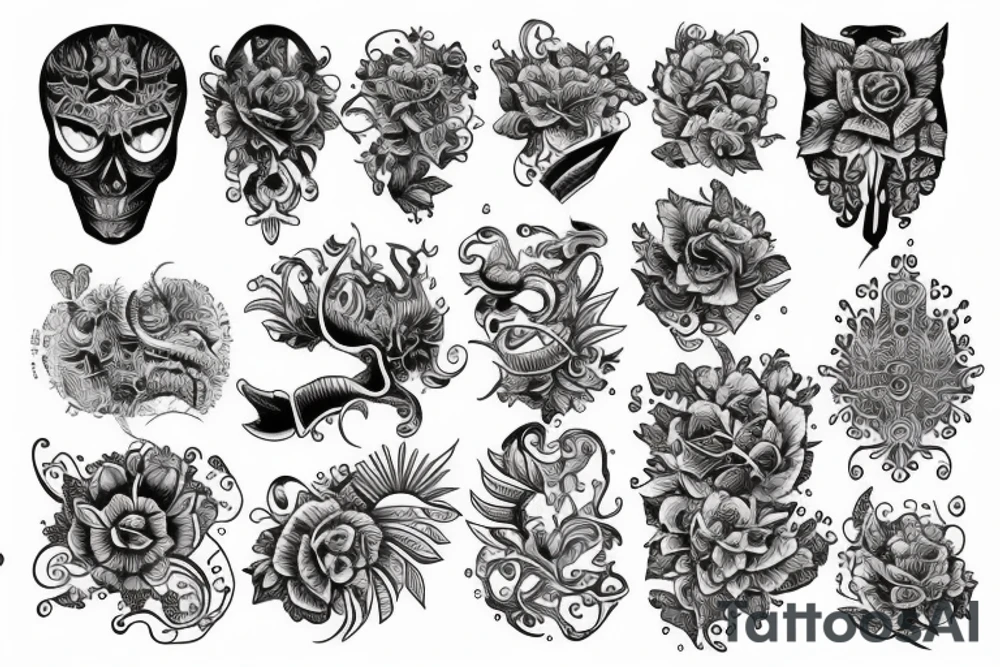 Intricate tattoo idea
