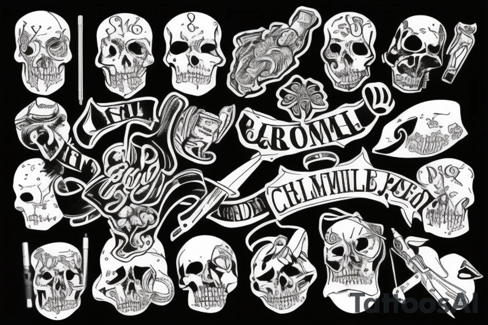 Criminal tattoo idea