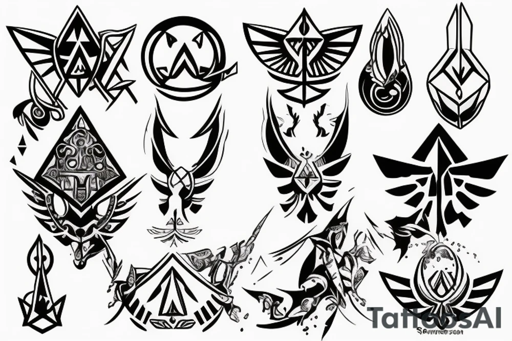 Navi from zelda tattoo idea