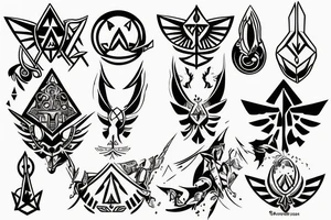 Navi from zelda tattoo idea