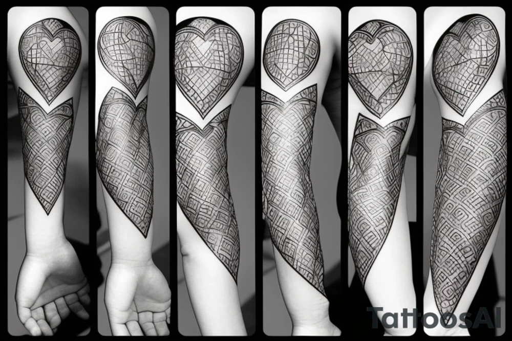 Heart tattoo idea