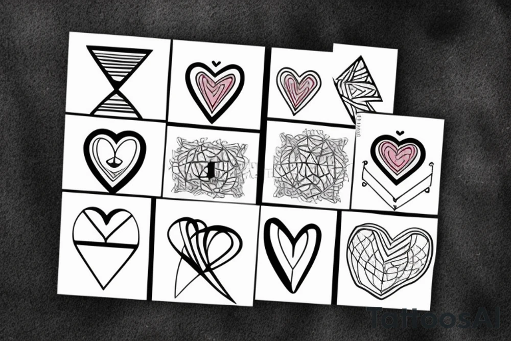 Heart tattoo idea