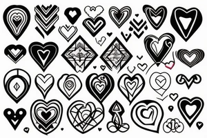 Heart tattoo idea