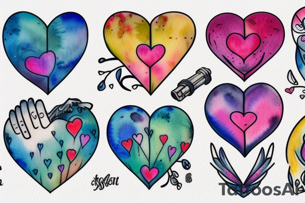 Heart tattoo idea