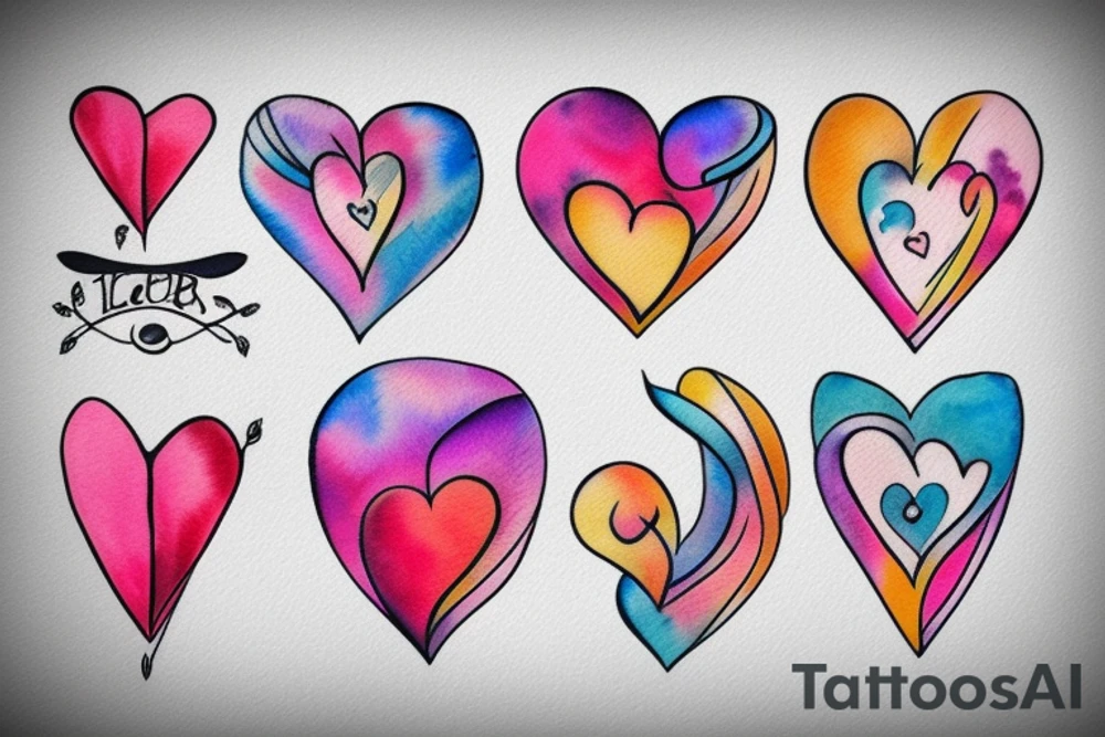 Heart tattoo idea
