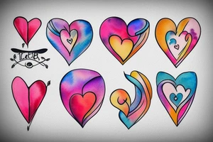 Heart tattoo idea