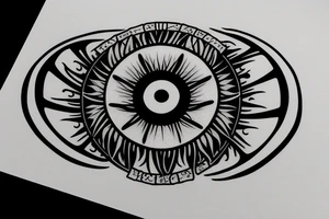 Itachi sharingan tattoo idea