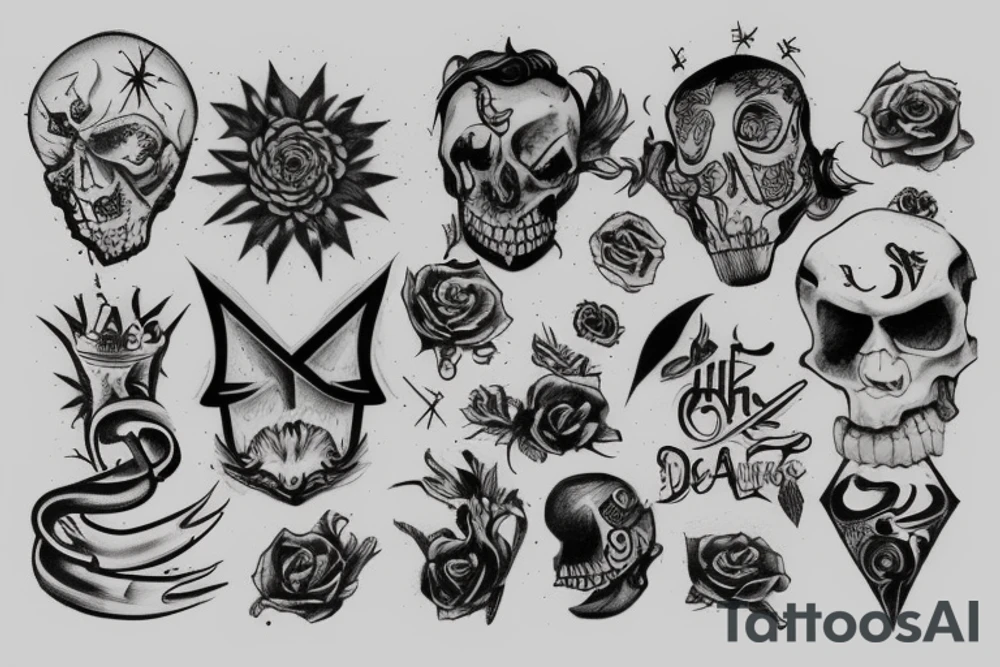 Mark of cain tattoo idea