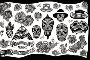 Mexican Art tattoo idea