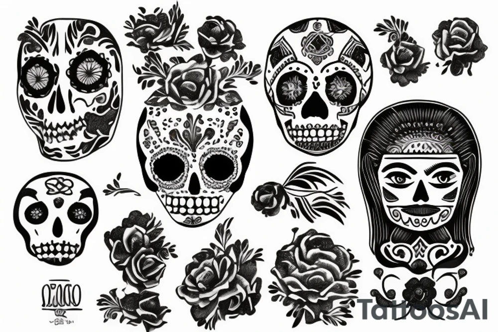 Mexican Art tattoo idea