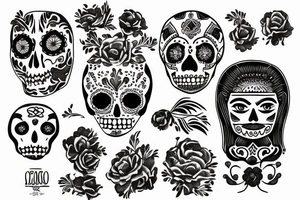 Mexican Art tattoo idea