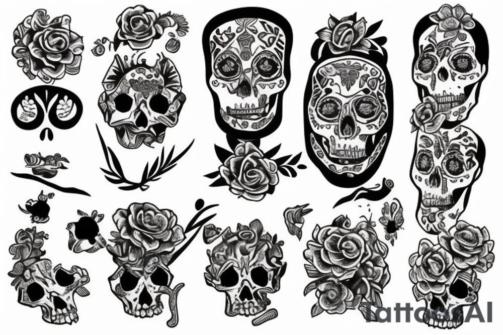 Mexican Art tattoo idea