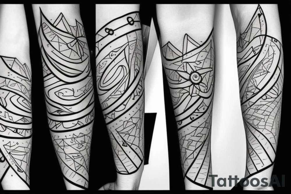 paper boat tattoo idea