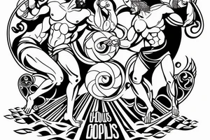 Hercules holding the world on his shoulders tattoo idea