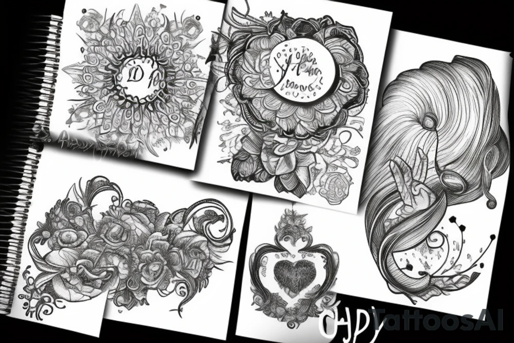 Good days in Cursive tattoo idea