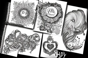 Good days in Cursive tattoo idea