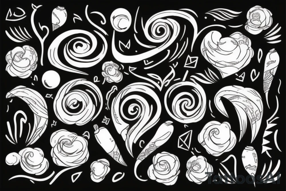 Good days in Cursive tattoo idea