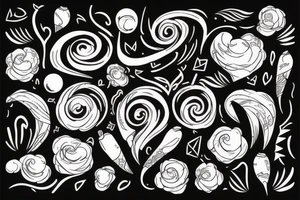 Good days in Cursive tattoo idea