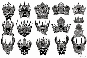 Laurel crown tattoo idea