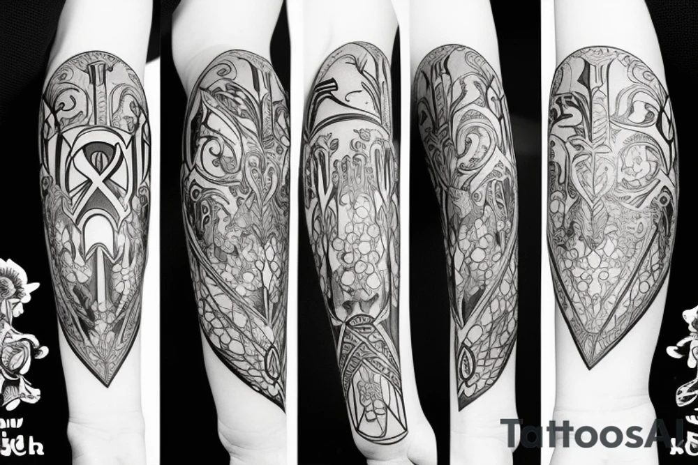 Knight tattoo idea