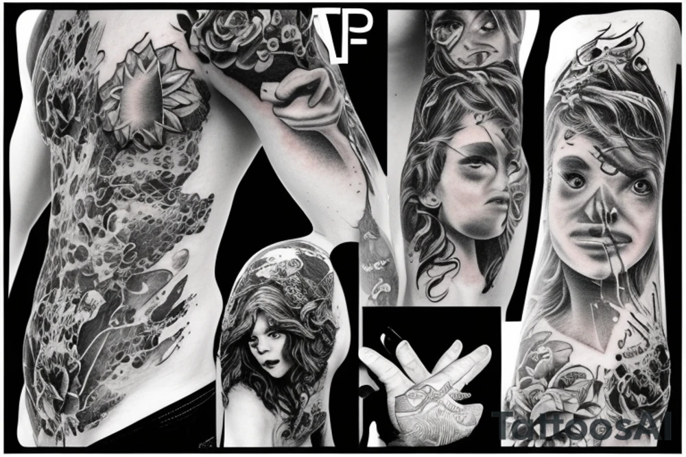 see the light in all the darkness tattoo idea