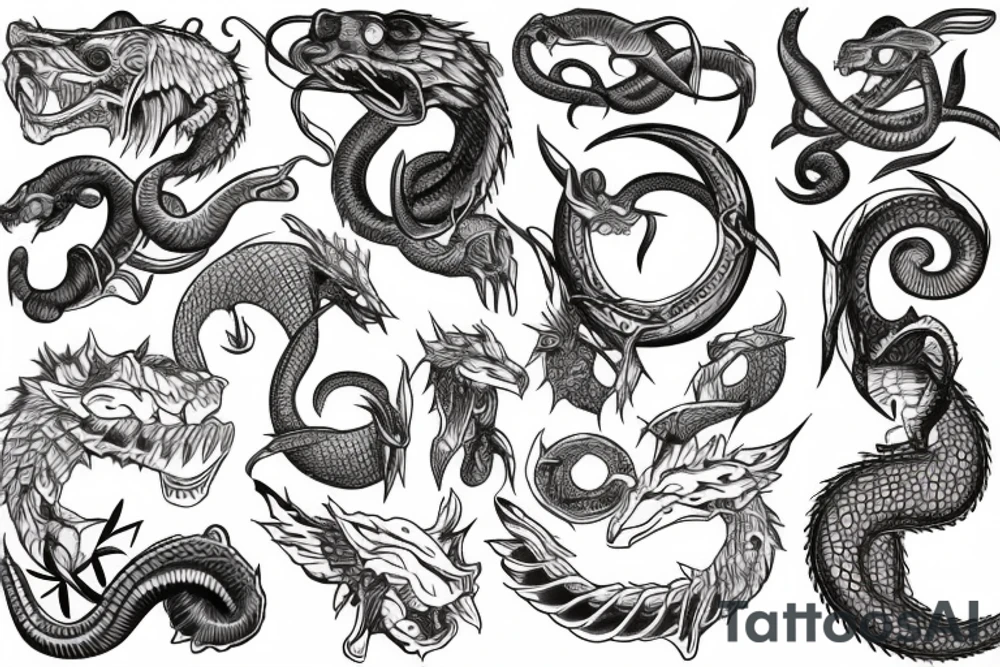 Ouroboros tattoo idea