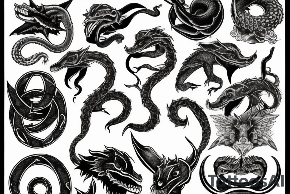 Ouroboros tattoo idea