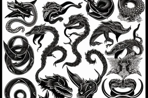Ouroboros tattoo idea