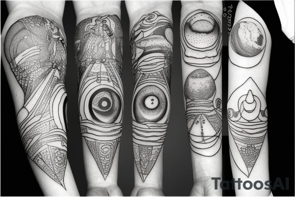 saturn tattoo idea