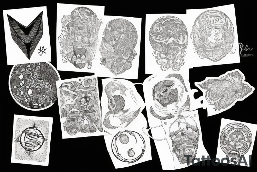 planet tattoo idea