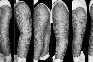 planet tattoo idea