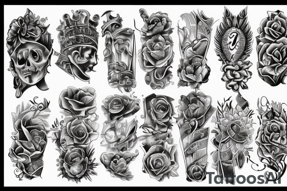 historical full hand tattoo tattoo idea