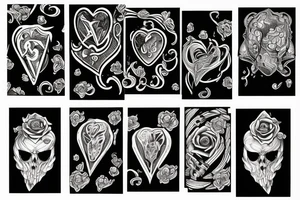 Broken hart tattoo idea