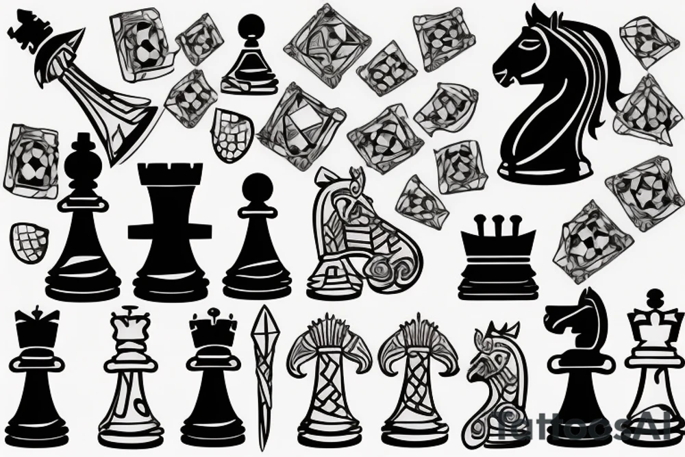 chess tattoo idea