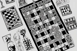 chess tattoo idea