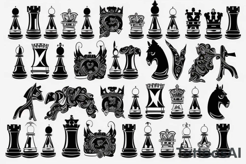 chess tattoo idea