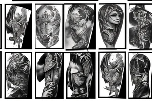 chess knight tattoo idea