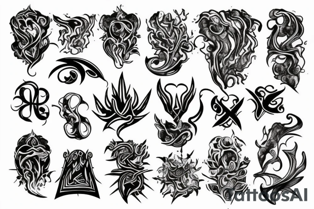 Fire tattoo idea
