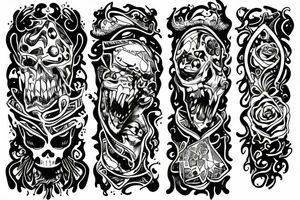 Chaotic tattoo idea