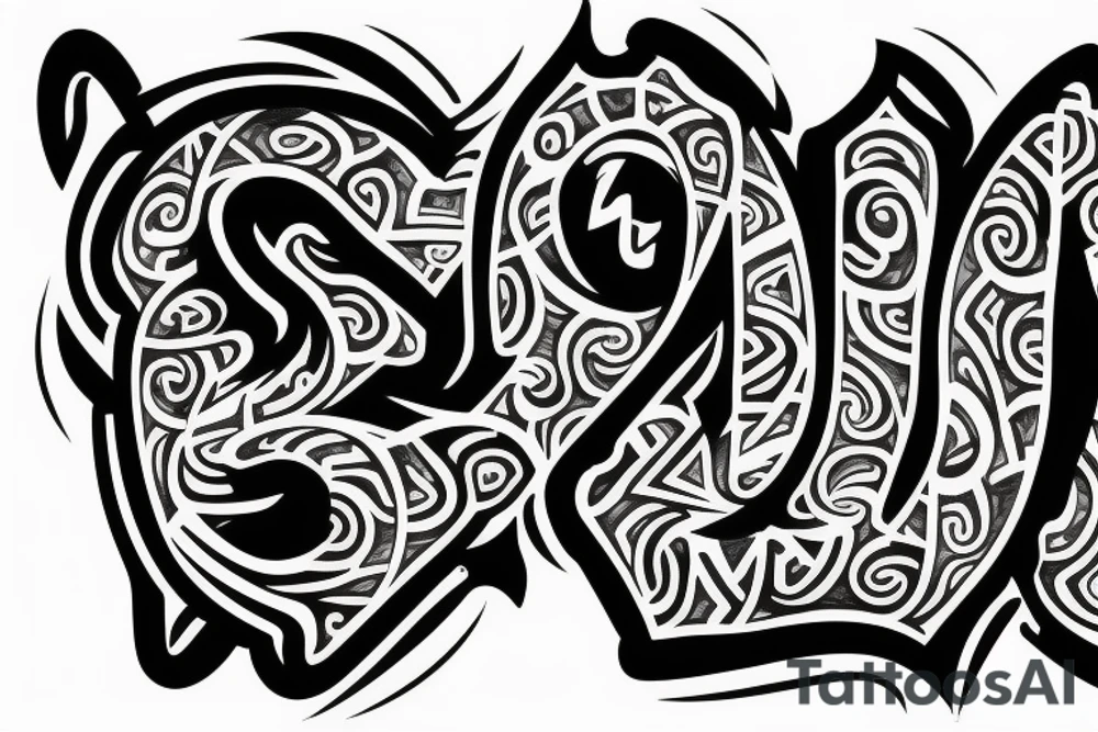 Zeyu Text Tattoo In Hand tattoo idea