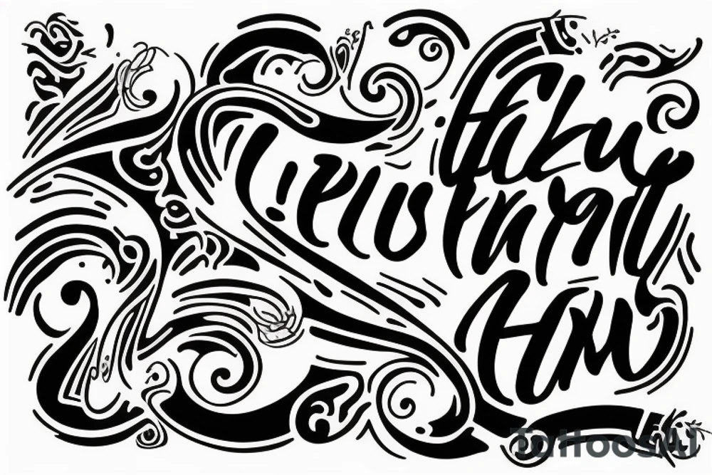 Zeyu Text Tattoo In Hand tattoo idea