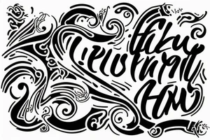 Zeyu Text Tattoo In Hand tattoo idea