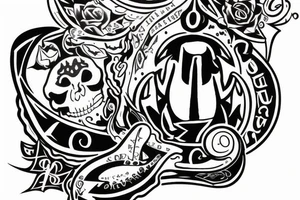 Ouija tattoo idea