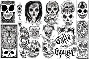 Ouija tattoo idea