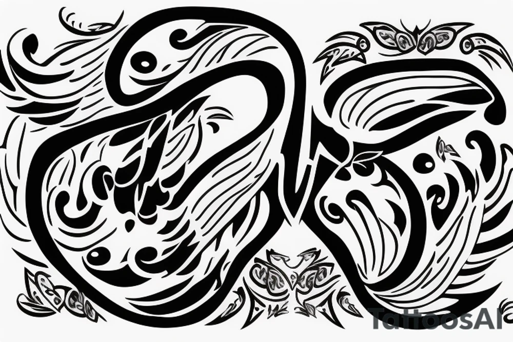"Payal" written with cursive style. Angel wings on left and right side tattoo idea