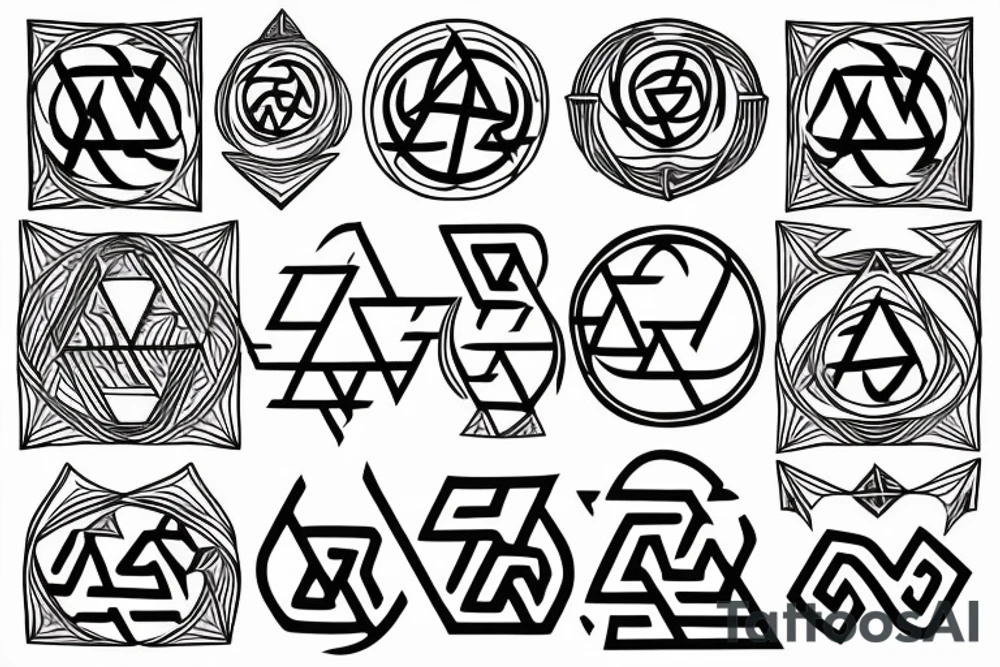 jormungandr encircling yggdrasil tree and valknut tattoo idea jormungandr encircling yggdrasil tree and valknut tattoo idea